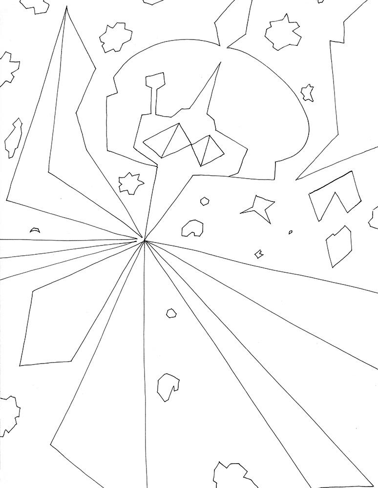 Eva Früh, Künstlerin: zu den sternen, 12