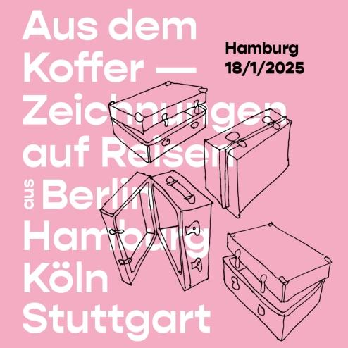 Eva Früh, Künstlerin:: Aus dem Koffer – Hamburg, hamburg_koffer