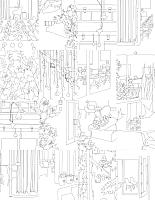 Eva Früh, artist: inside google, installation, auswahl aus 130 zeichnungen